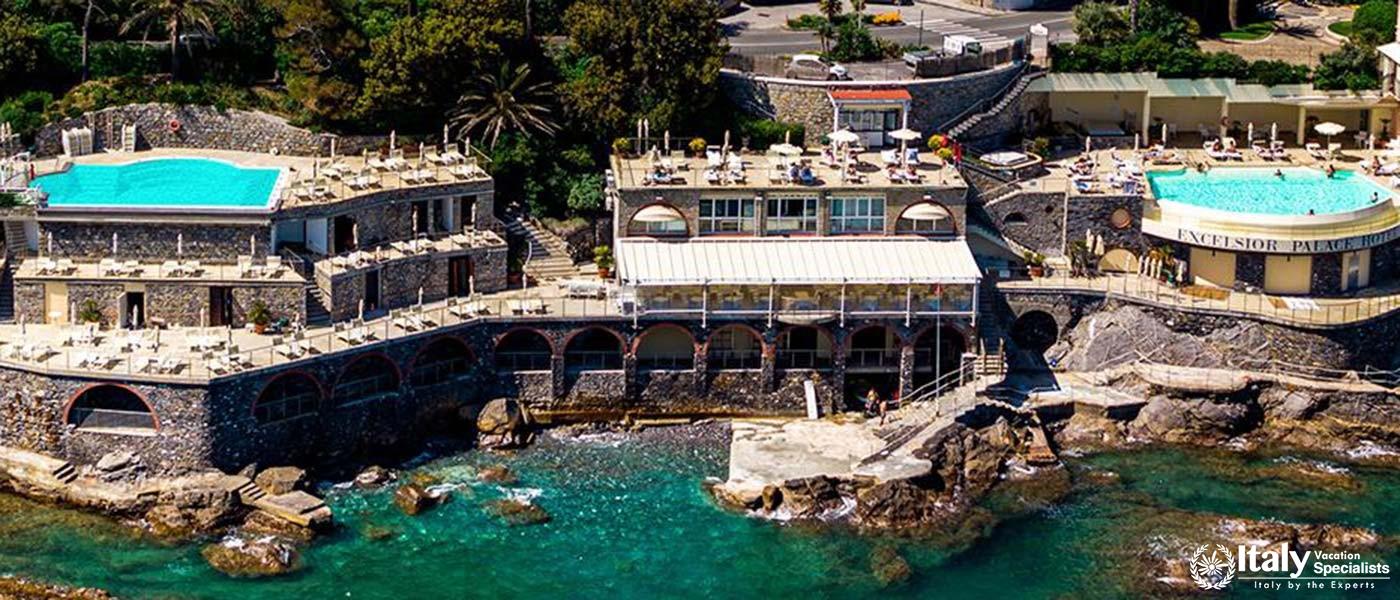 Amazing Location of this 5-Star Hotel in Rapallo, Italy
