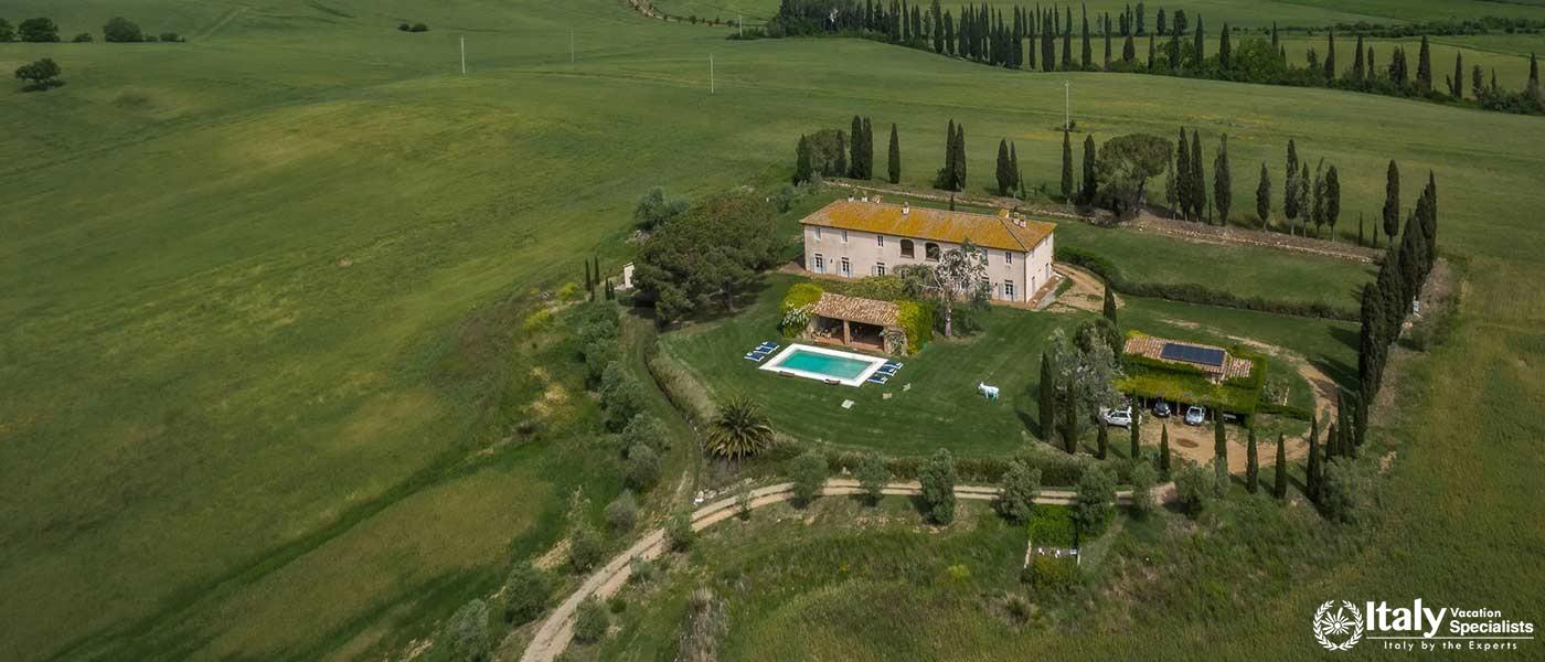Amazing location of Villa La Casa Dellâ€™alba in Maremma