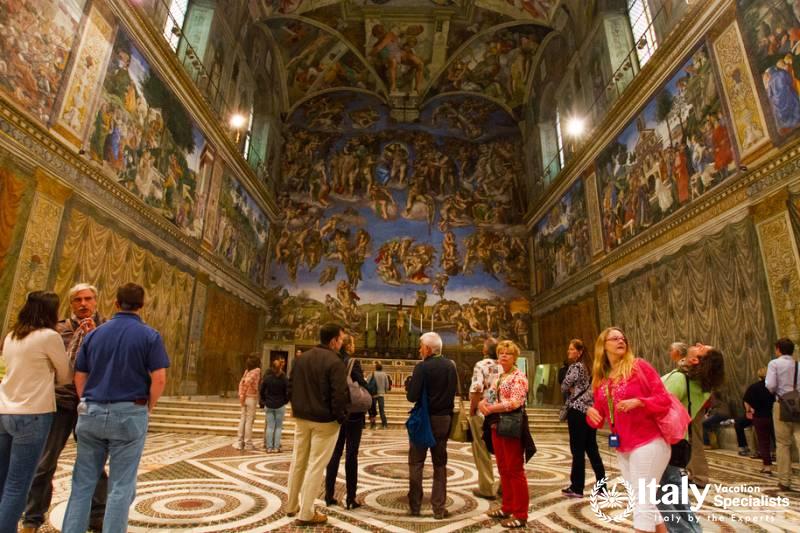 See the Sistine Chapel when its almost empty