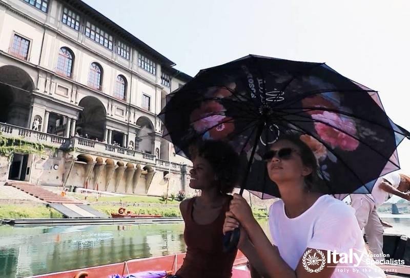 Florence Gondola-style traditional boat