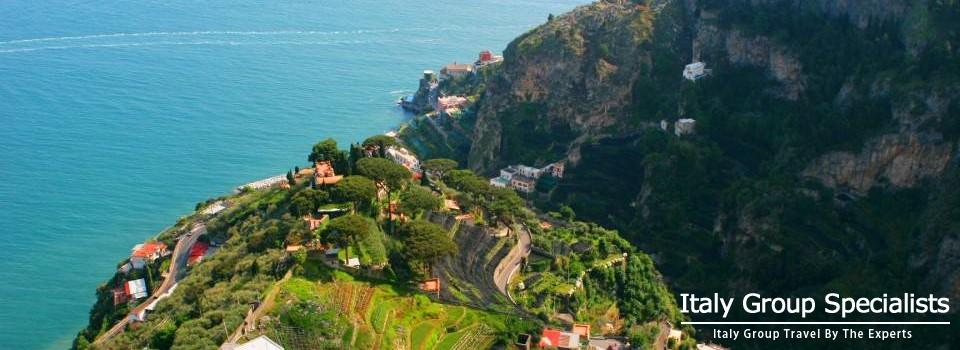 View overlooking the Amalfi Coast, from the town of Ravello - Photo by Jesse Andrews