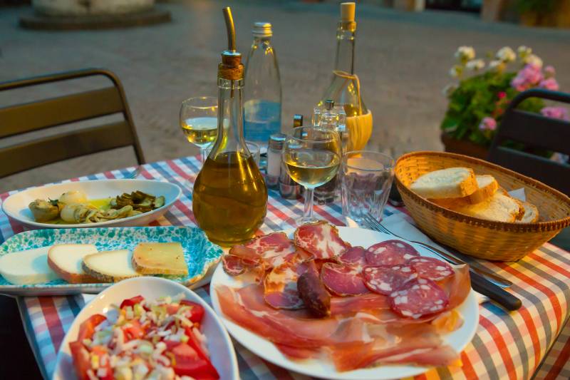 Tuscan Apperativo Pienza