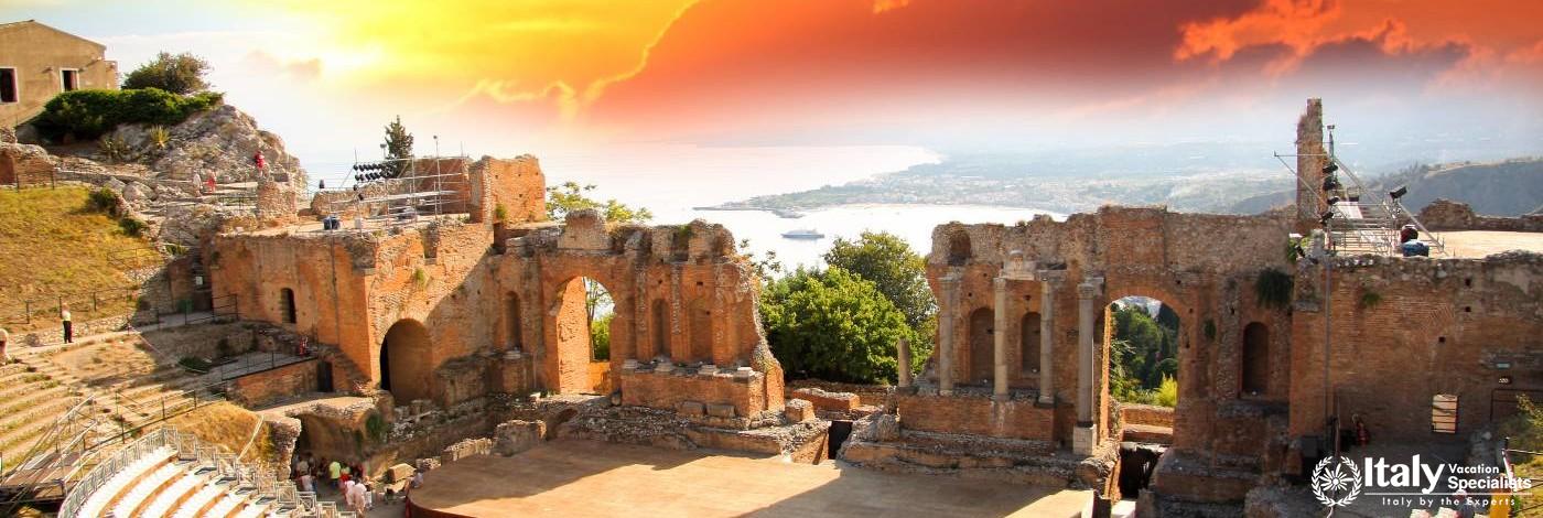 Glorious Skies over Taormina, Sicily 