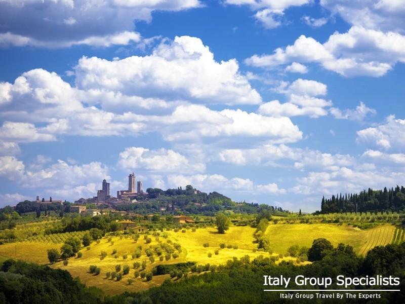 View over San Gimignano, Tuscany