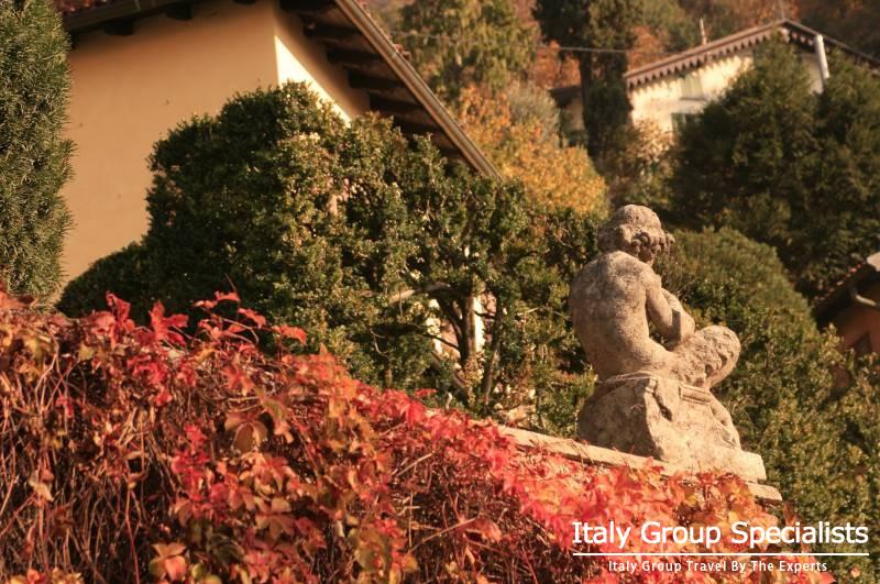 Beautiful Gardens as seen near Bellagio, Lake Como, Italy- Photo by Jesse Andrews 
