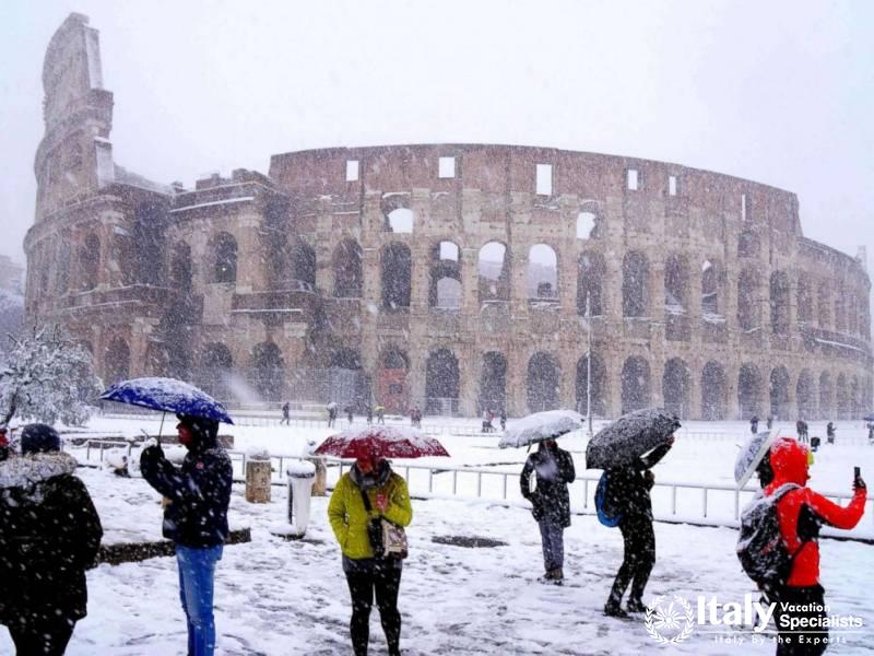 Winter love in Rome