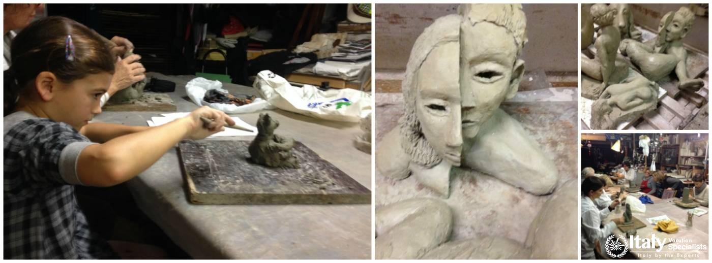 Learning Sculpture in Italy 