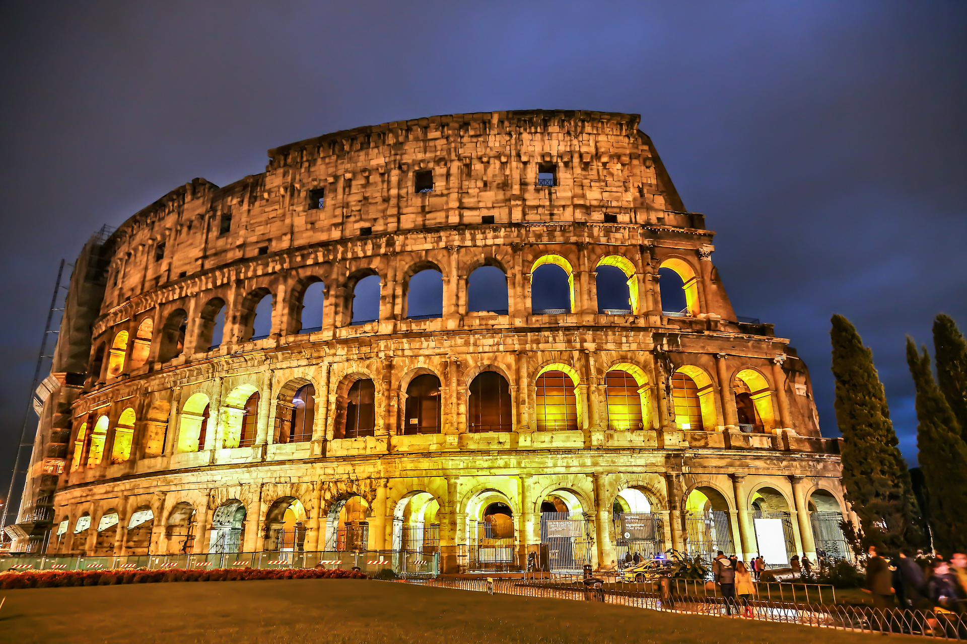 Illuminated Colosseum Under Cloudy Night Sky 2026 09 22 23 07 39 Utc, Our Founder in Forbes: How to Experience Rome's Jubilee Year Without the Crowds